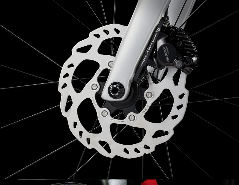 Trek Emonda SL 6 Di2 Carbon Road Bike in Quick silver/ Red Size 54-4